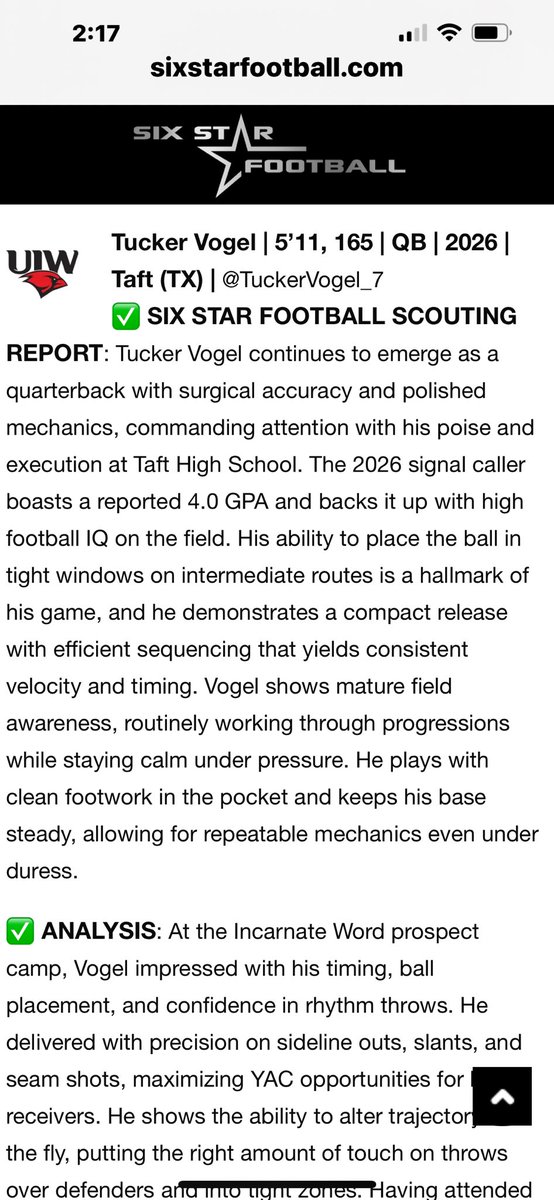 Appericate The Write Up ✍️ <a href="/sixstarfootball/">Six Star Football | PLUS+</a> <a href="/iam_alinedouard/">Coach Alin Edouard</a> <a href="/RStade34/">Ricky Stade</a> <a href="/CoachDGarcia15/">Daryl Garcia</a>