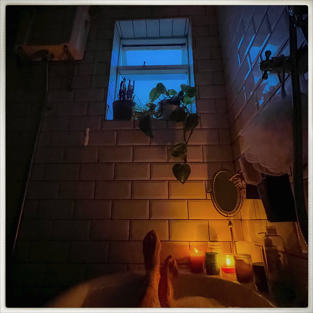 Day 159/365 #photoaday
Sunday night. Cool air, hot bath. One of my favourite places.