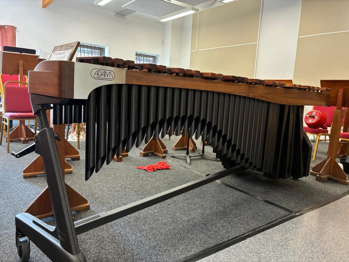 Foden's Band (@fodensband) on Twitter photo Massive thanks to <a href="/AdamsBrass/">AdamsBrass</a> and Southern Percussion for the loan of a 5-Octave marimba used today at the 2025 Elgar International Festival of Brass. We performed Etienne Crausaz’ incredible ‘Concerto Grosso’ during the programme, we couldn’t have done it without their help! Massive thanks to <a href="/AdamsBrass/">AdamsBrass</a> and Southern Percussion for the loan of a 5-Octave marimba used today at the 2025 Elgar International Festival of Brass. We performed Etienne Crausaz’ incredible ‘Concerto Grosso’ during the programme, we couldn’t have done it without their help!