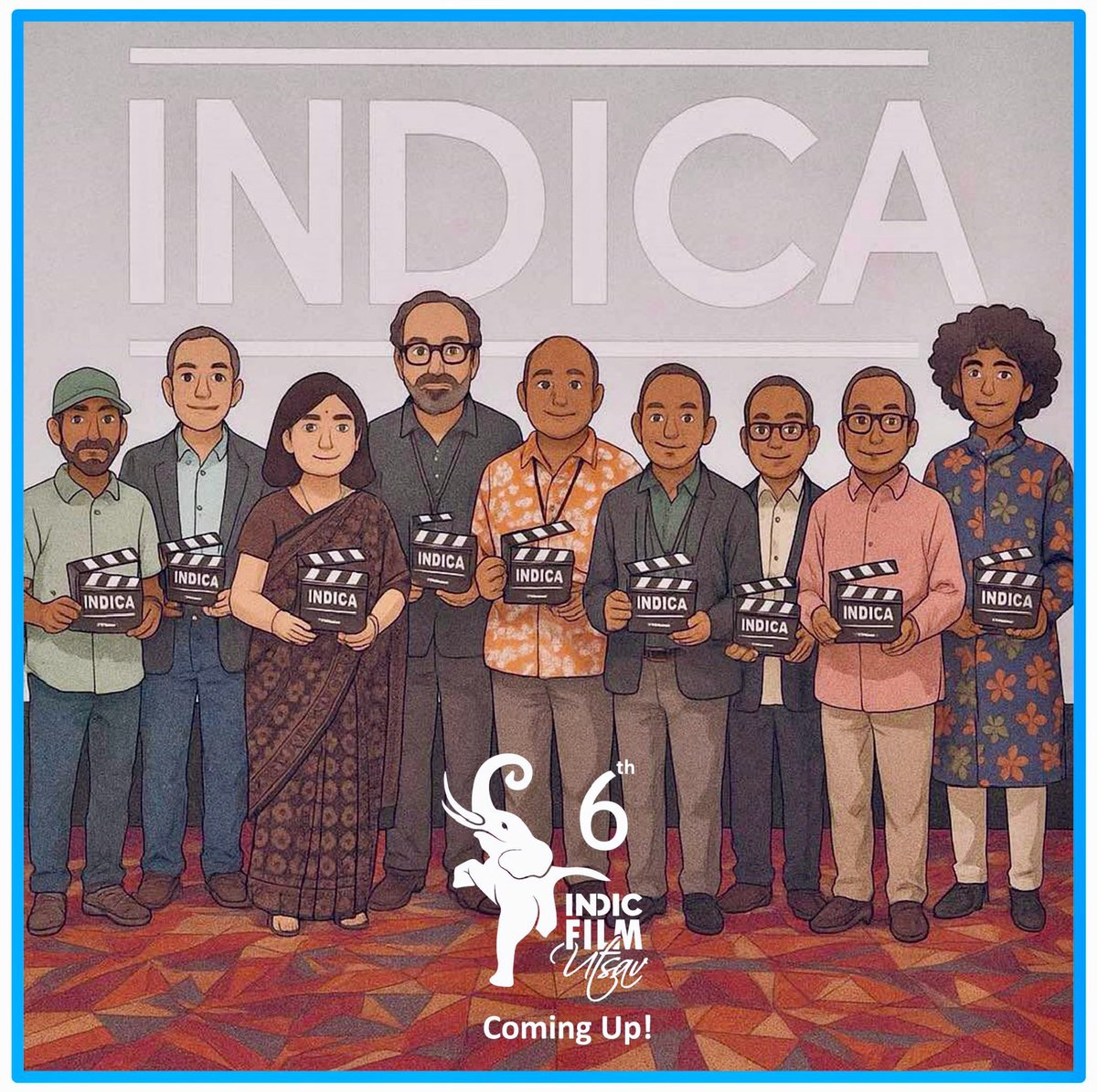 A Ghibli-inspired fun visual, reimagined from the 5th Indic Film Utsav last year. Watch this space for some BIG announcements SOON about the upcoming 6th edition of Indic Film Utsav. #TeamIndicFilmUtsav #comingup #6thEdition #indicfilmutsav #centerforindicfilms #INDICA <a href="/IndicaOrg/">INDICA</a>