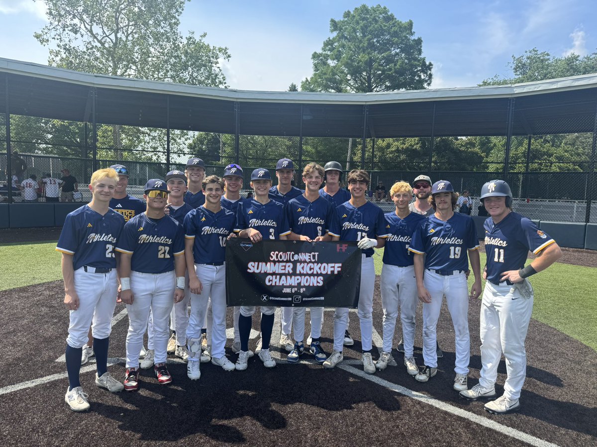 Congratulations to <a href="/NickHerrinsAs/">Inevitable A’s</a> for winning our Summer Kickoff: Underclass event. 

They went a perfect 5-0 on the weekend, scoring 36 runs and allowing only six. 

🏆