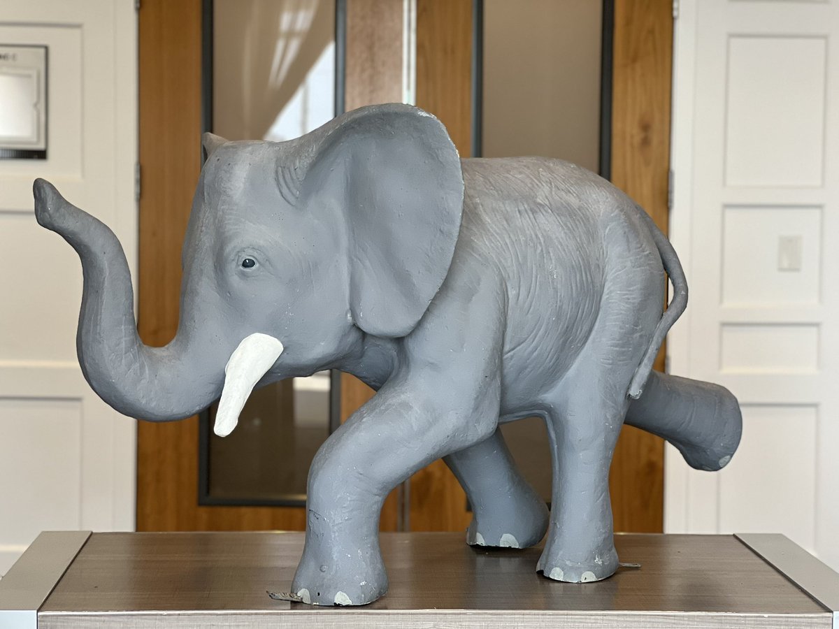 JenMossop's tweet photo. The best peeps work in hospice palliative care! Annual conference in full swing &amp; the Elephant is the in the Room! We’re all going to die and no one likes to talk about it - except for the 900 people in the room here #HPCO2025 Thanks @AnthonyLeardiPC @SylviaJonesMPP  @fordnation https://t.co/fVjmsdqwB5