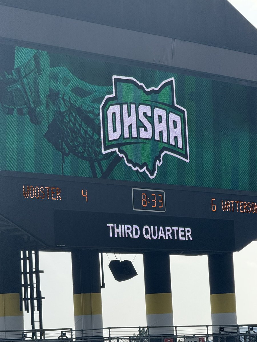 LaxTheLand's tweet image. Harwood again!
Wooster within 2…6-4 Eagles