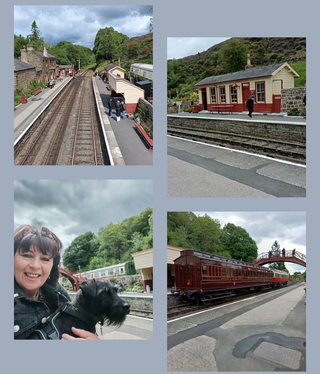 SianLewin1's tweet photo. One of the locations where they filmed #HarryPotter &amp; #hartbeat  - Goathland Station 🎬🎞️🎥
We stopped on our way home today from #Sandsend 🌊💛🐟🩵
#GoathlandStation https://t.co/5M2QNwQmHS