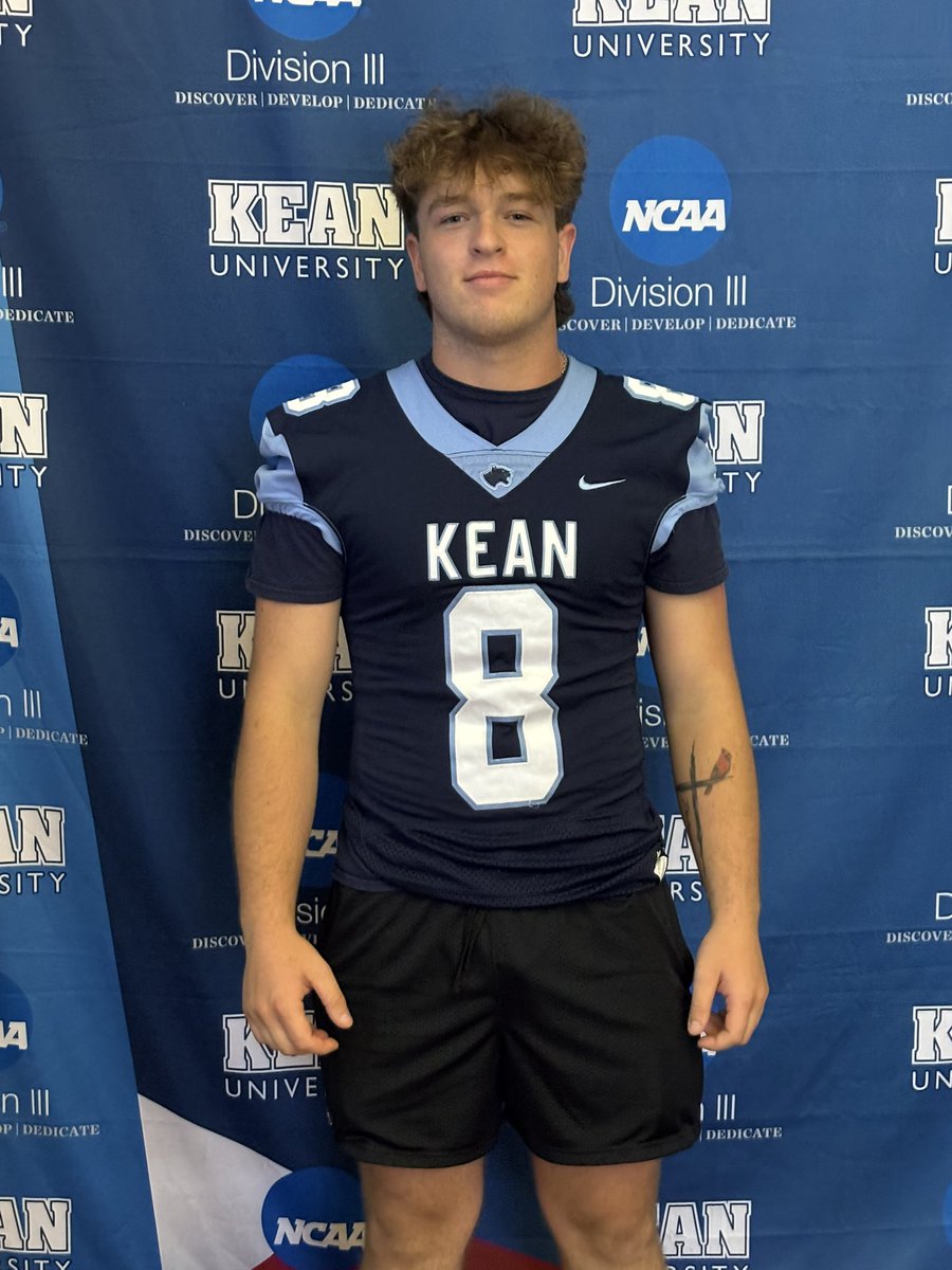 tjsantarpio8's tweet image. Thank you @CoachEvanDurand for having me up at Kean today. Had a ton of fun while also getting to learn a lot about the program.