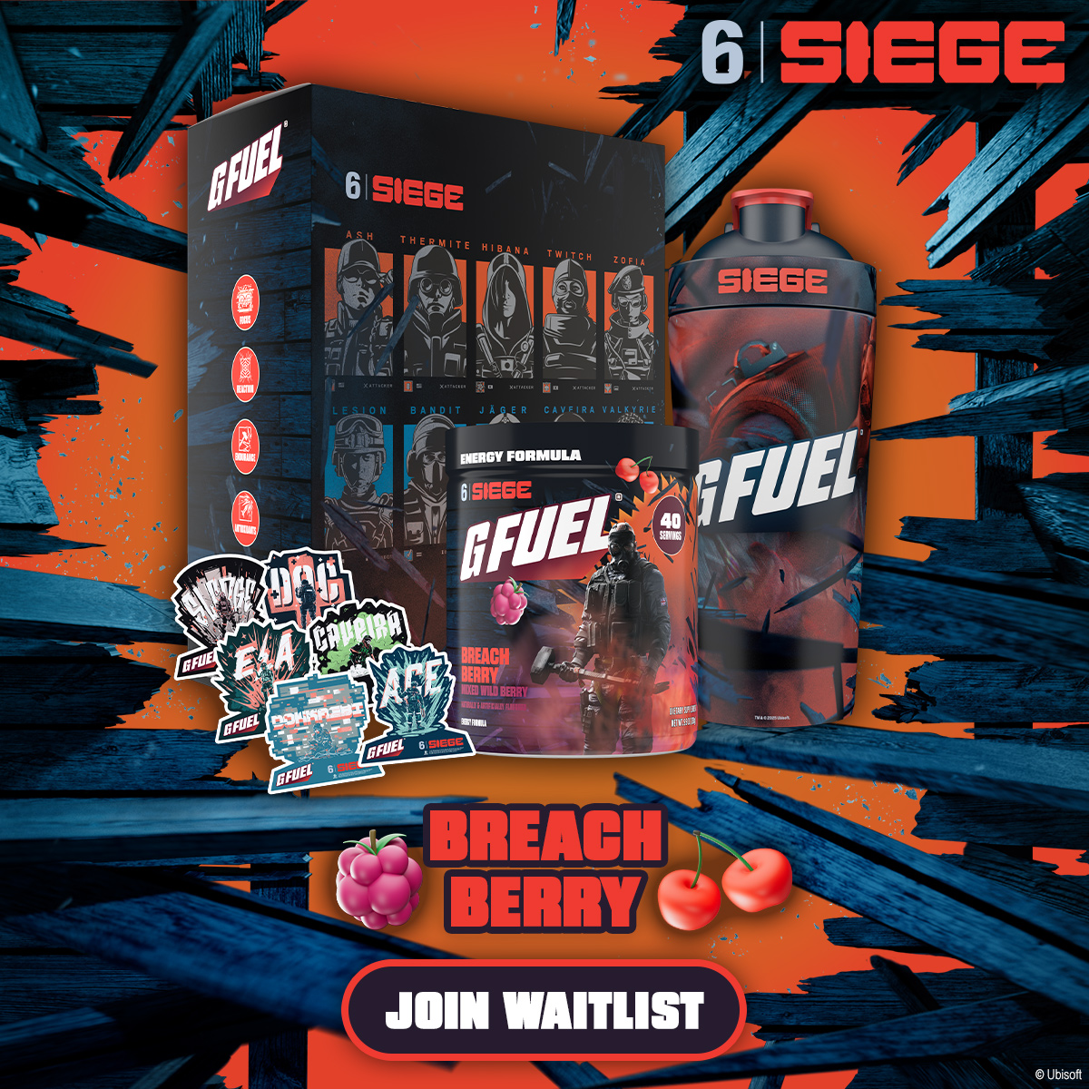 Our partner <a href="/GFuelEnergy/">G FUEL®</a> always has something cooking... 👀

Who wants the new Siege Collector's box? 😎

#TheREGIMENT | #GFUEL