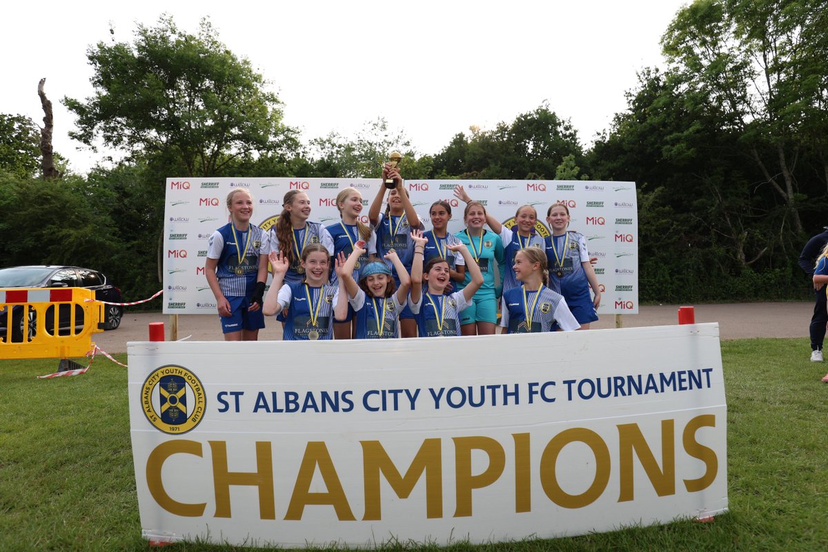 👏 Congratulations to our final winners in the last session of the 2025 City Youth tournament! 

🏆U8 Welwyn United
🏆 U10 Welwyn Garden City 
🏆 U12 @cityyouthfc

#CityYouthFamily