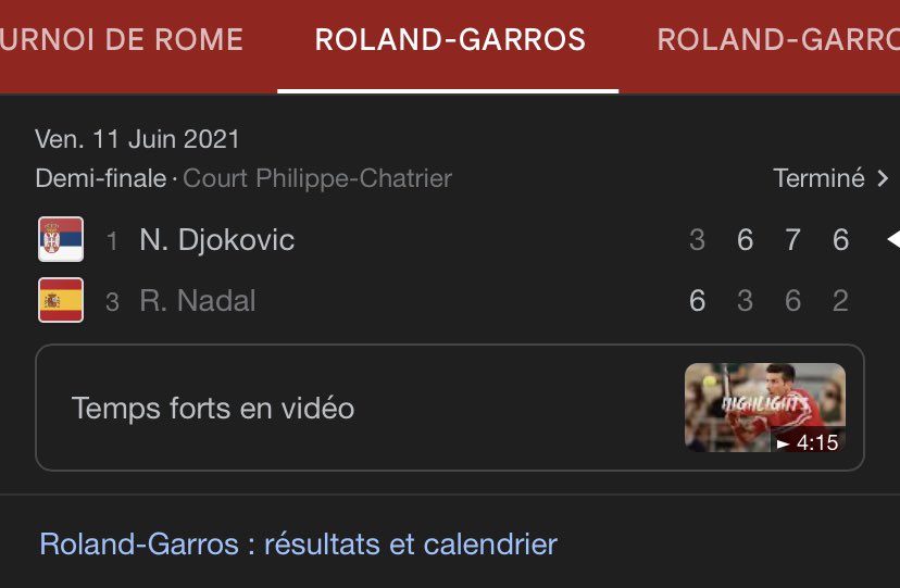 _azayah's tweet photo. @EncoreTonio @YohanIsBack @RemeliTennis Demi finale Roland Garros 2021, couvre feu COVID, 3eme set d’anthologie ! https://t.co/m2KDcEUyRm