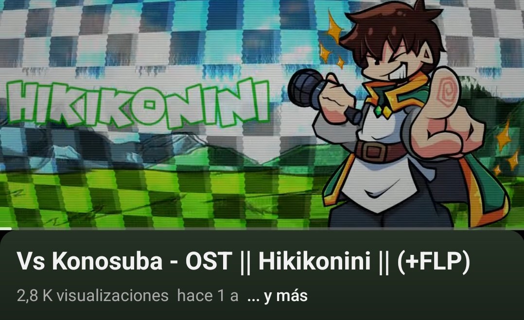 FNF: KONOFUNK! (V.1 25%) (@konosubavs) on Twitter photo Hikikonini is now 1 year old 🎂🎉
Happy birthday to <a href="/Snowlui0831/">Snowlui (OPEN COMMISSIONS)</a> peakest creation yeeees 🔥🔥
(Muy curioso el hecho de que ayer fue el cumpleaños de kazuma lol)
#kazuma #fnf #KonoSubarashii Hikikonini is now 1 year old 🎂🎉
Happy birthday to <a href="/Snowlui0831/">Snowlui (OPEN COMMISSIONS)</a> peakest creation yeeees 🔥🔥
(Muy curioso el hecho de que ayer fue el cumpleaños de kazuma lol)
#kazuma #fnf #KonoSubarashii