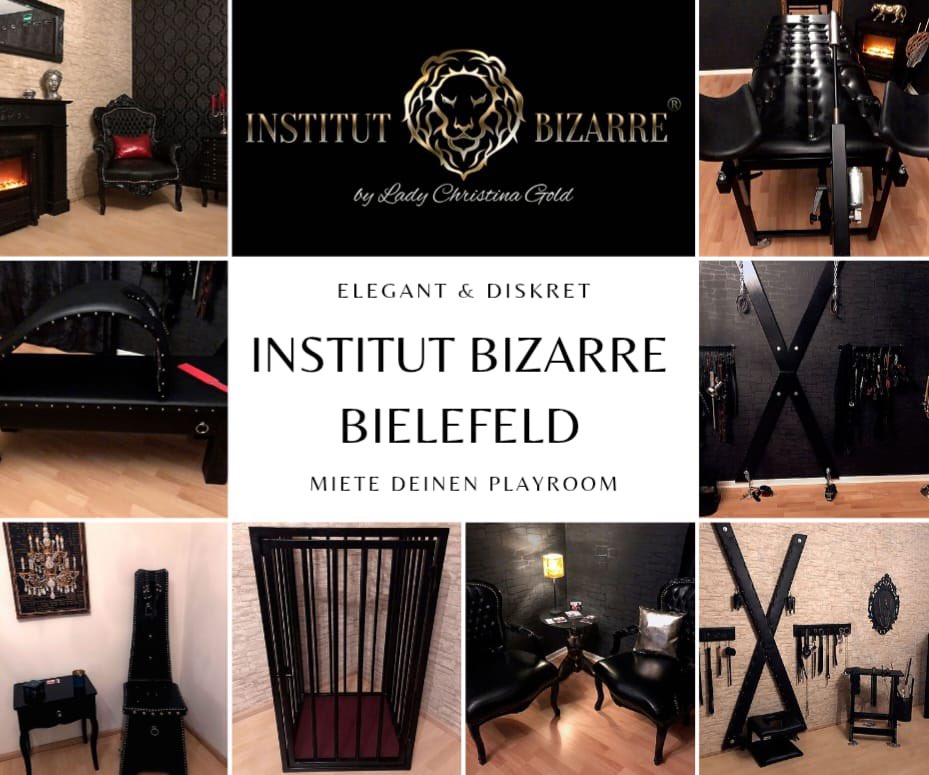 Institut Bizarre
Miete deinen Playroom
<a href="/InstitutBizarre/">Lady Christina Gold</a> #kinky #bdsm