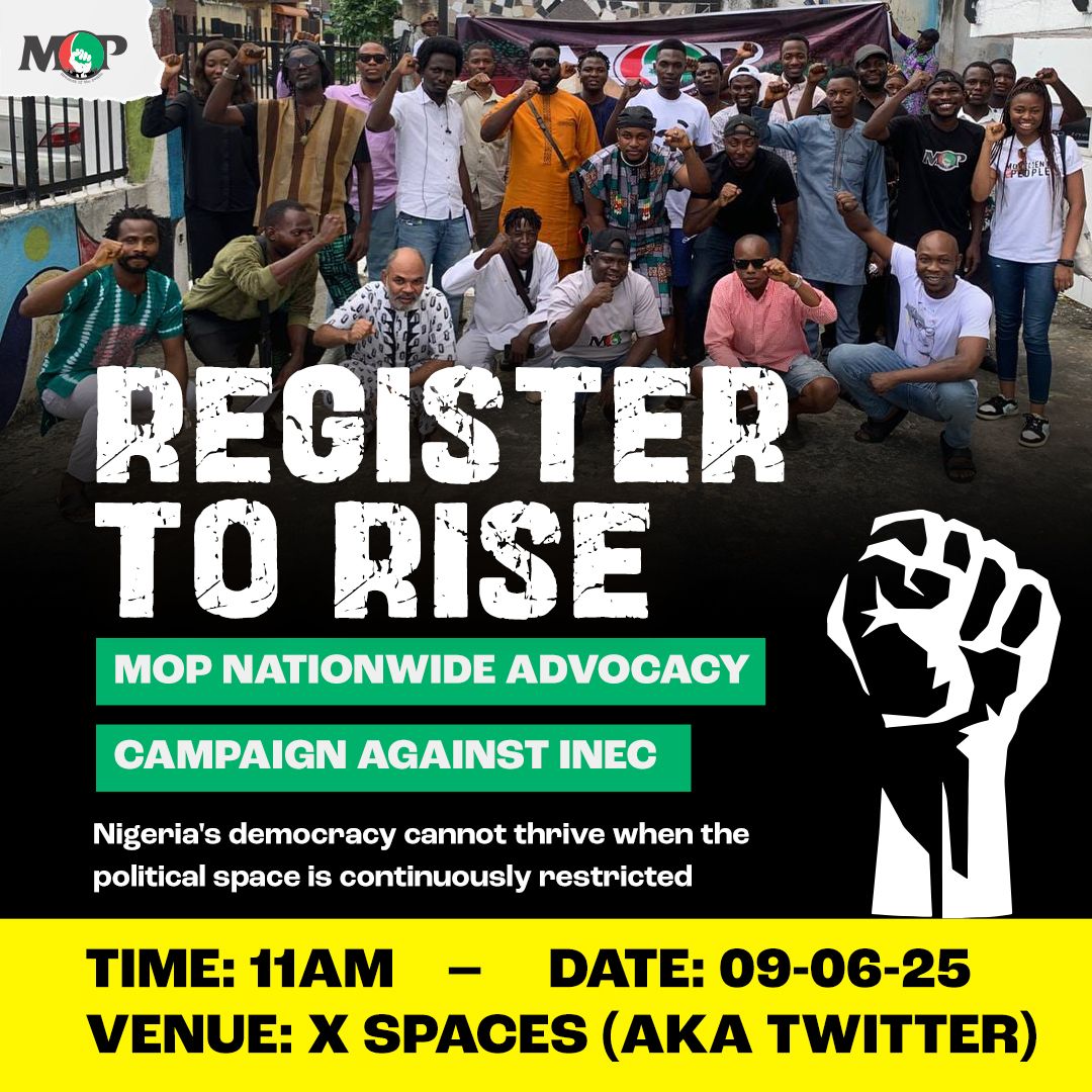 JOIN D DISCUSSION LIVE DIS MORNING #RegisterToRise #MOP #LIBERATIONGENERATION ✊🏿ALUTA