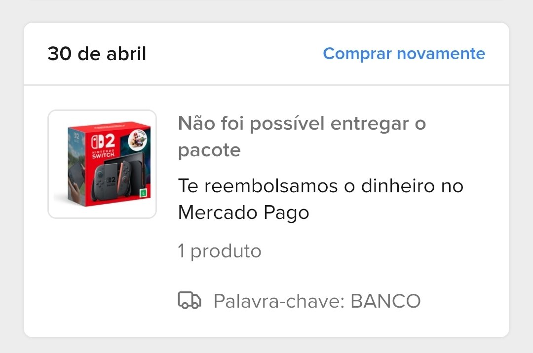 filiperc8_'s tweet photo. @Wisdom140713 @Fiaspo Aqui deu ruim depois de terem emitido a nota fiscal e estar a caminho 😢 https://t.co/Glz7daRjhE