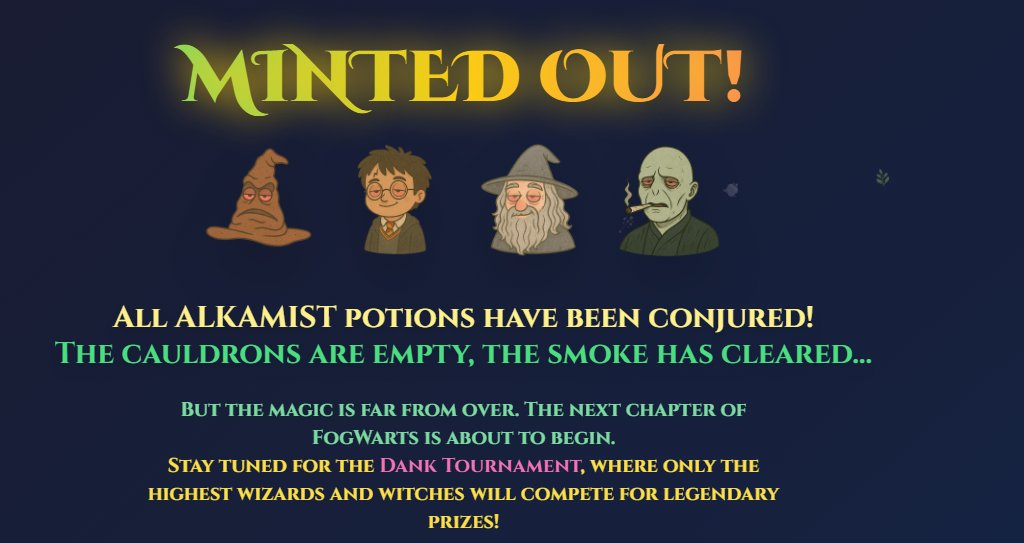 GG Alkamist got SOLD OUT!