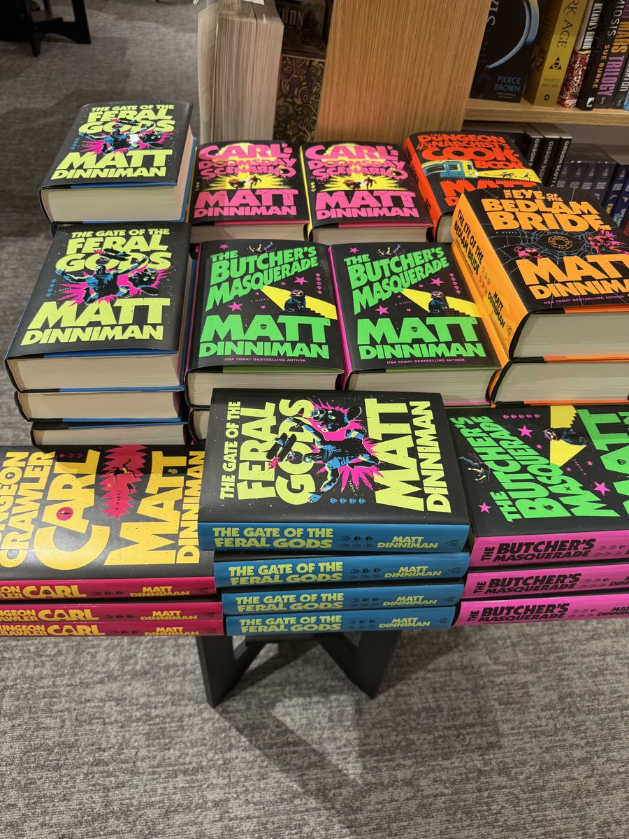 mattdinniman's tweet image. The Barnes and Noble in Lakewood, WA now has signed books. About 5-6 random ones have crawler numbers and method of death added.