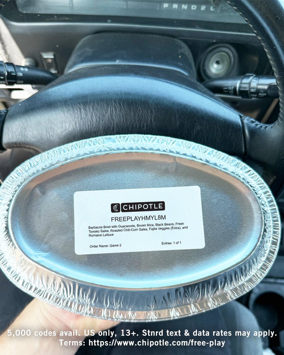 Chipotle tweet media