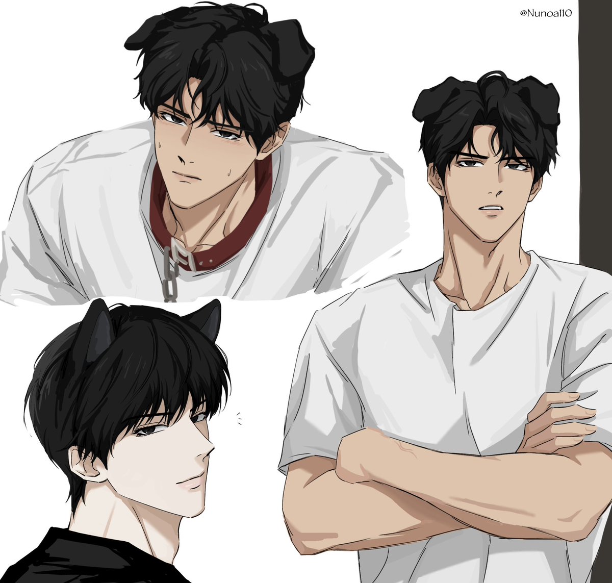 #역지사지 Jiwook reminds me of a pug