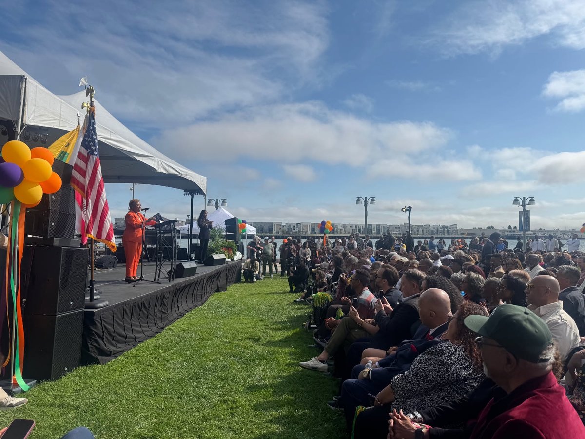 Still taking it all in.

Thank you, Oakland, for showing up in every way—for the music, the prayers, the cheers, the kids dancing in the aisles, and the generations of families who made their way to Jack London Square to witness this moment.

This wasn’t just a ceremony. It was a