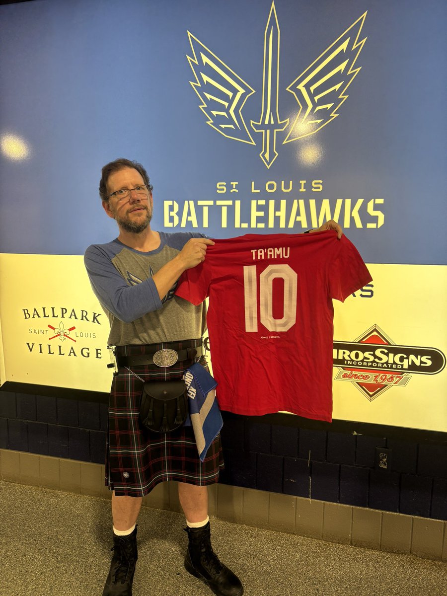 DonBattleHawk's tweet photo. My BattleHawks #XFL2020 QB is in the championship game, so I bought his shirt! @XFLDefenders https://t.co/XAAFW8dwFr