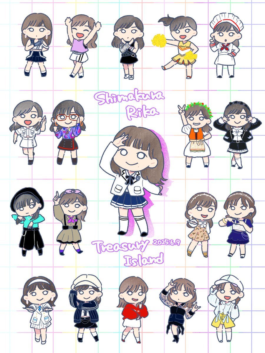 Treasury Island🦖🌻
素敵なコンサートになりますように！

大丈夫。
きっとこの道は、未来に伸びている。

#BEYOOOOONDS 
#ビヨーンズ #島倉りか