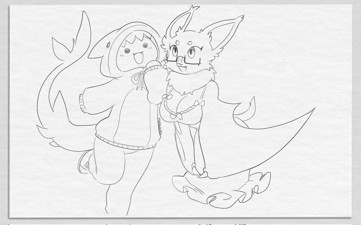 ArtMilkshake's tweet photo. #Art #commissionsopen #Commission 
Some cute OCs I was commissioned to draw! https://t.co/VSEG9jyvSJ