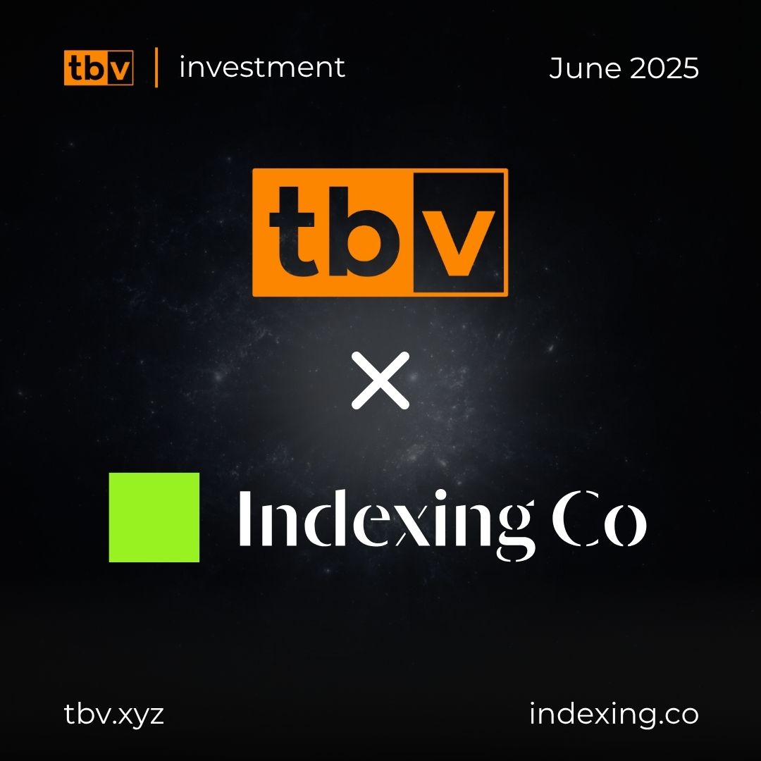 TBV Backs The Indexing Company — Powering the Future of Distributed Compute 🚀

We’re thrilled to announce our investment in <a href="/indexingco/">Indexing Co</a>. We back them in their mission to reinvent how data is processed and delivered across the internet.