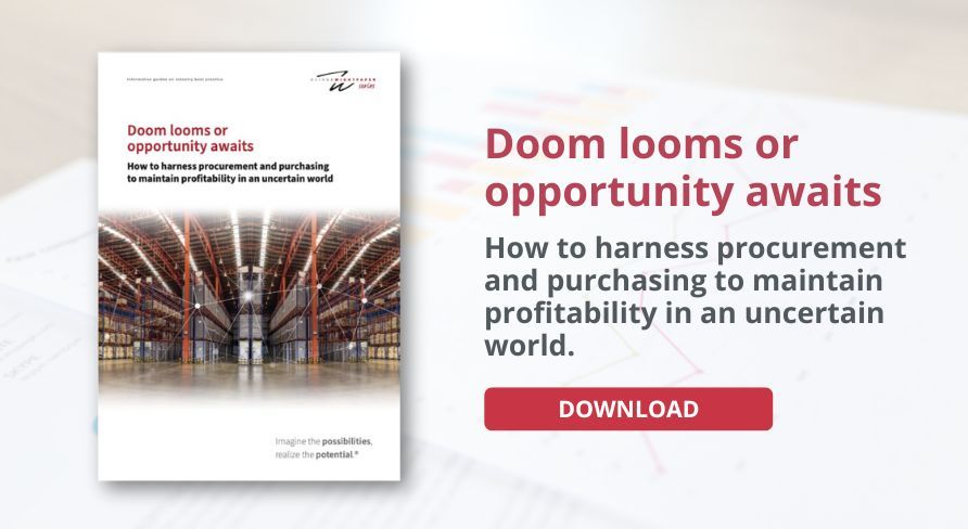 In an era of globalized markets and complex supply chains, effective purchasing processes are critical for the success of manufacturing organizations.

This #whitepaper explores how to harness #procurement and #purchasing to maintain profitability: ow.ly/PoJO50W5m0B