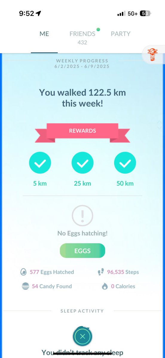 KayleiBurcham's tweet photo. New Jersey/NY thnx for a great week! I was a little disappointed with the park due to habitat issues and weather. I hope there is a little change with each and every go fest going forward! Chicago 2026 🤞🏻
#gofest2025 #PokemonGO 
Below are my stats.. https://t.co/yHv4FP9gav