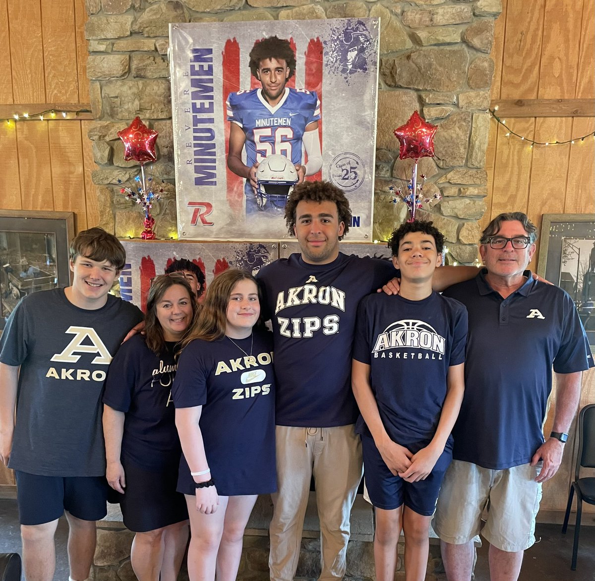 Graduation party for our Revere H.S. graduate Joe, who was accepted into the U of A’s College of Engineering program this Fall. 
Proud of our 10-letter varsity Revere Minutemen scholar-athlete as he begins his journey as a future Zip! 

#GoZips
#UniversityofAkron
#RevereMinutemen