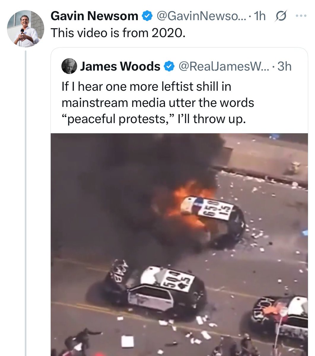 libsoftiktok's tweet photo. Who wants to tell Gavin Newsom who the Governor of California was in 2020… https://t.co/Zs6MxRoQdd