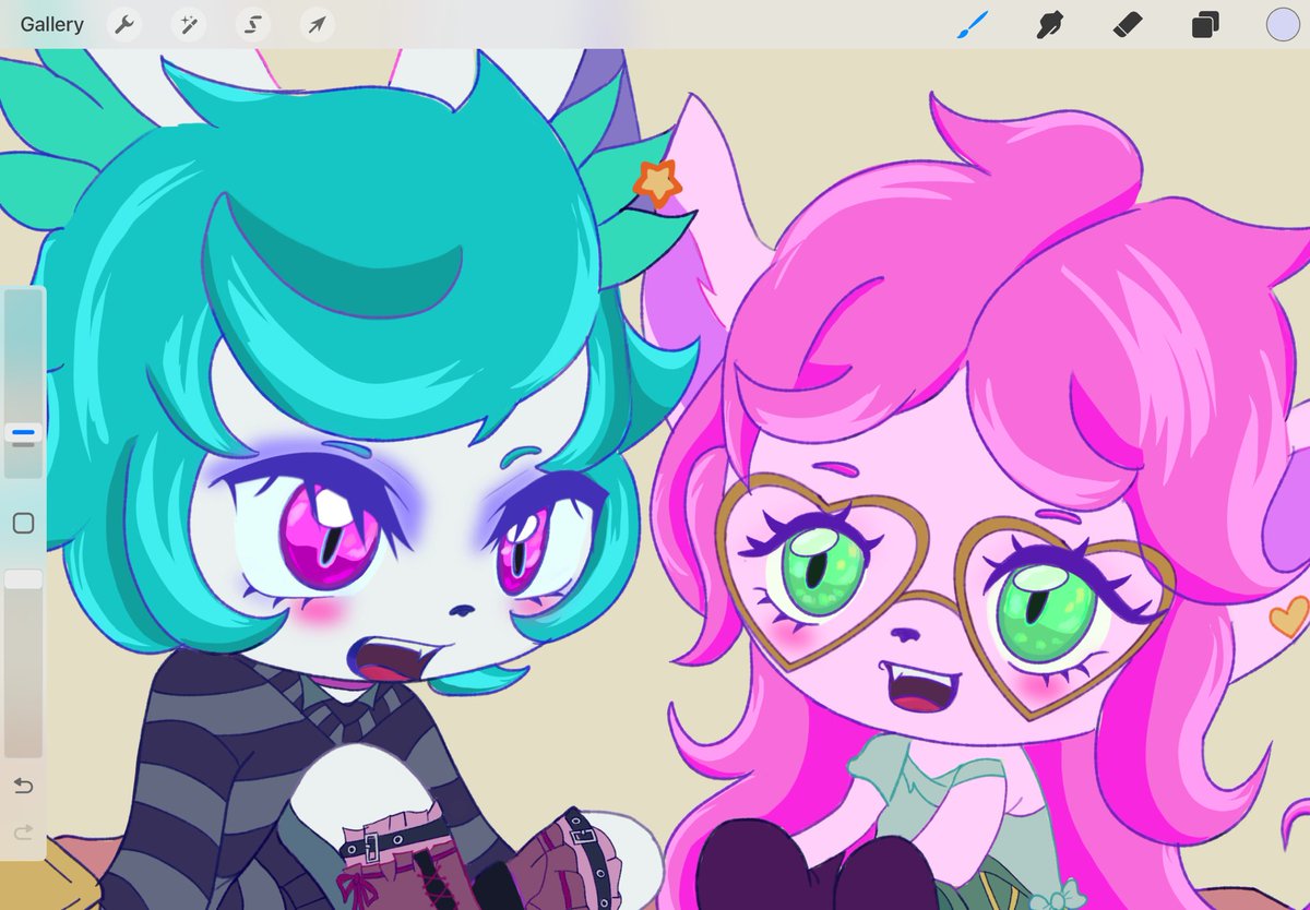 I love them together