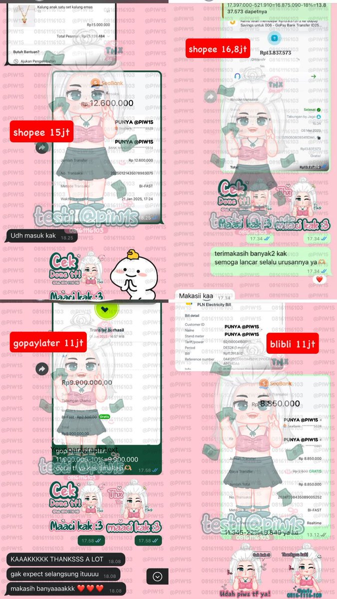 icewscream's tweet photo. 3016 #ZonaUang

cari gestun trusted? di @piw1s aja kakkk👍🏼
recommended bangett, fast respon fast tf pastinya��

https://t.co/4A386Ps9bd