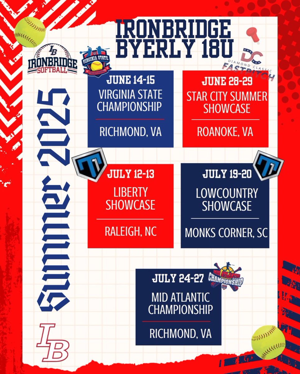 So excited to start this season, love this team!!! <a href="/IBbyerly/">Ironbridge 18u Byerly</a> ❤️💙