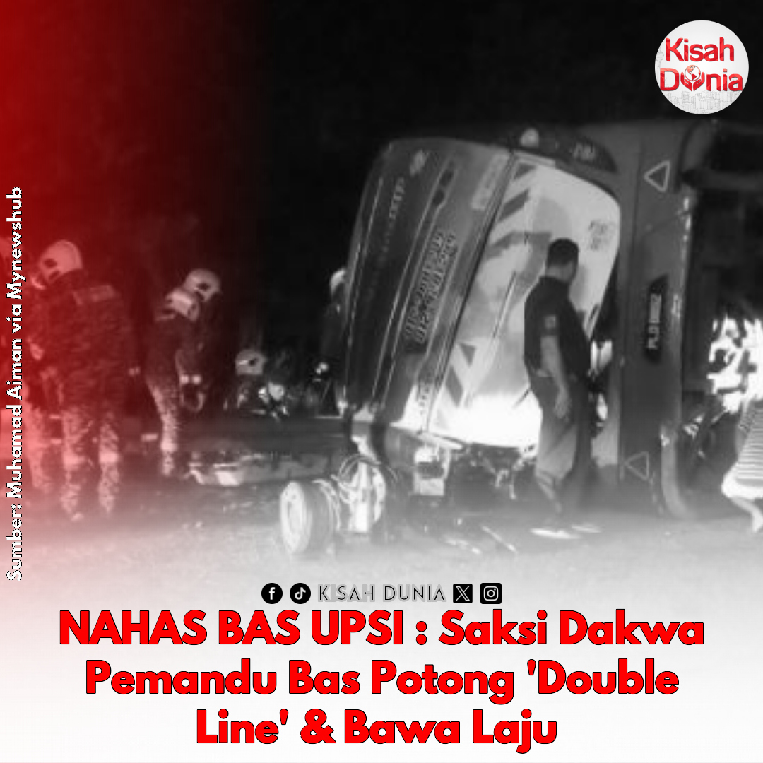 kisahdunia_com's tweet photo. "Bas ni potong saya jam 12.00 malam. Tak tahu dia rushing pergi mana, dia potong semua kereta yang ada" - SAKSI😭😔

Berita Penuh: https://t.co/jcSp8POifH

#bas #upsi #pelajar #nahas #laju #KisahDunia https://t.co/ZLqSJhBSVl