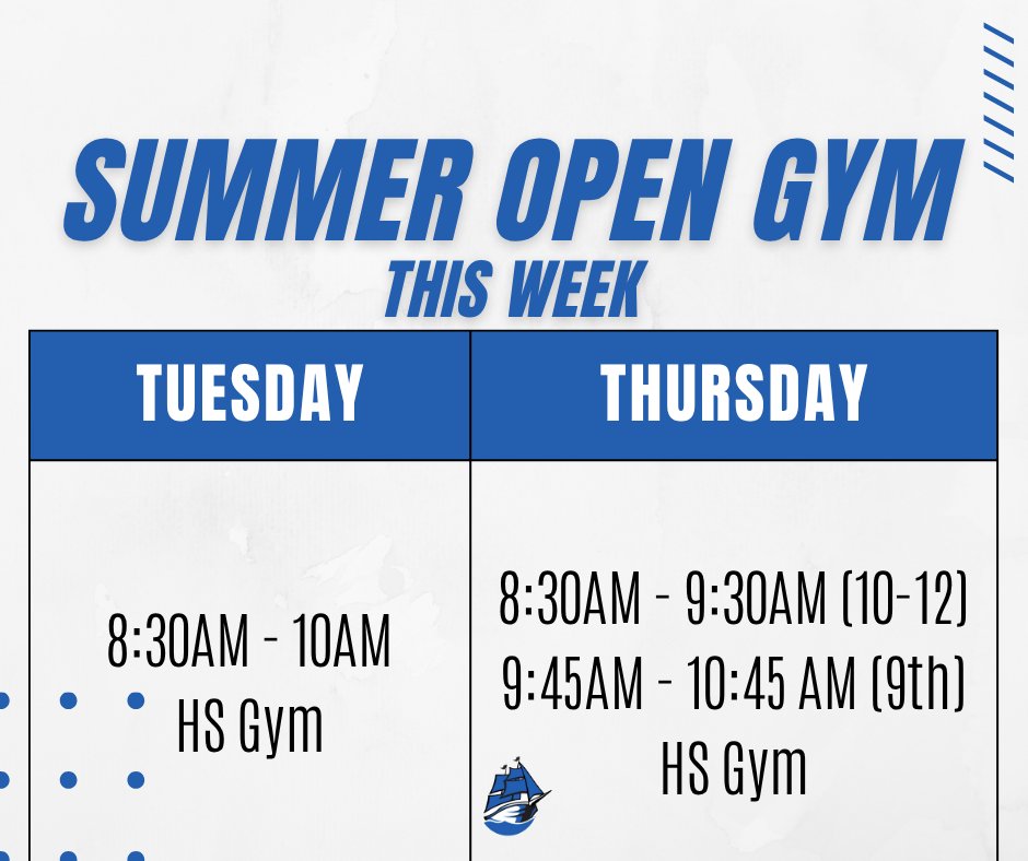 CLIPPERS! We are so excited to get back into the gym! Open gym starts this week - see you there!