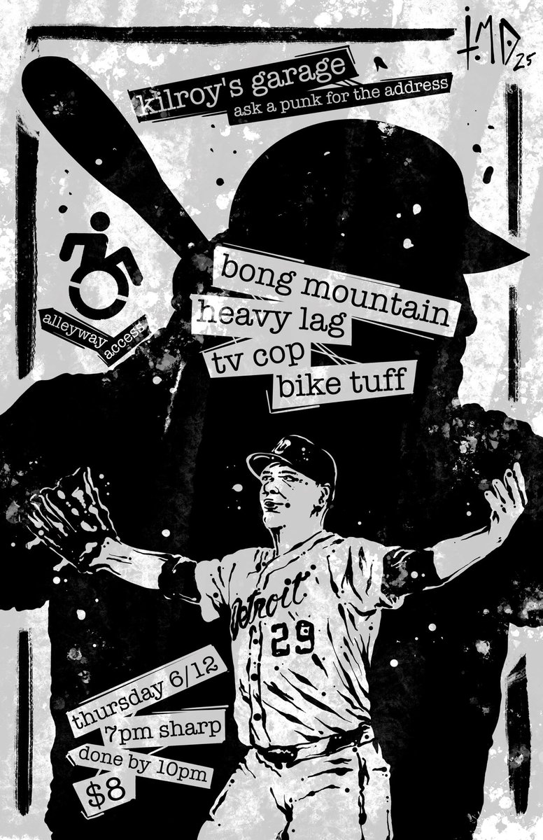winnebago boy (@matty_snacks) on Twitter photo Go to this show Thursday but also look at this fucking sick ass flyer of <a href="/tigers/">Detroit Tigers</a> pitcher Skubal by <a href="/skitchintweets/">Turbo Ty (Doom Boy) ๐</a> Go to this show Thursday but also look at this fucking sick ass flyer of <a href="/tigers/">Detroit Tigers</a> pitcher Skubal by <a href="/skitchintweets/">Turbo Ty (Doom Boy) ๐</a>