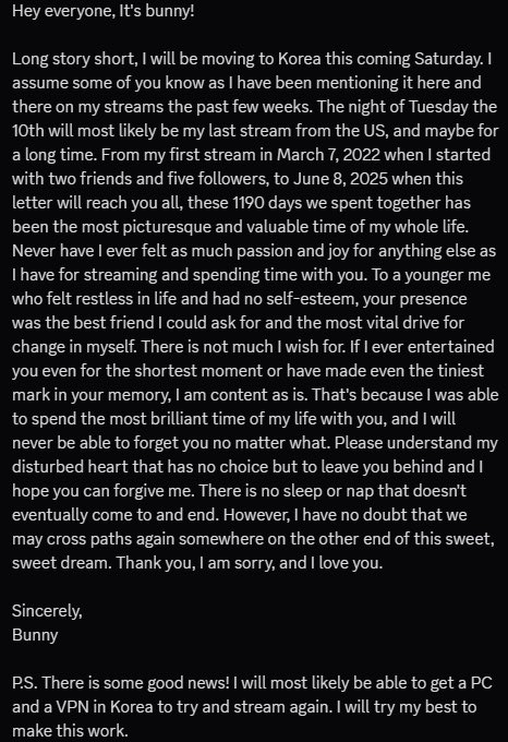 bunny_custard's tweet image. Farewell, fluffle.