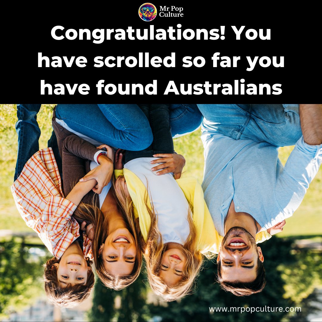 itsmrpopculture's tweet image. Y’all scrolled so far down, you done hit the Southern Hemisphere and found our Aussie cousins hanging out upside down 🌏🦘😂
#PopCulture #AustraliaHumor #ScrollDeep #InternetWeirdness #SouthernHemisphereVibes