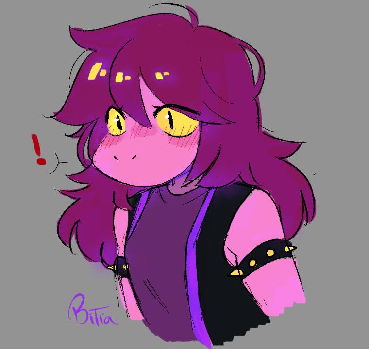 Susie sketch 

#DELTARUNE