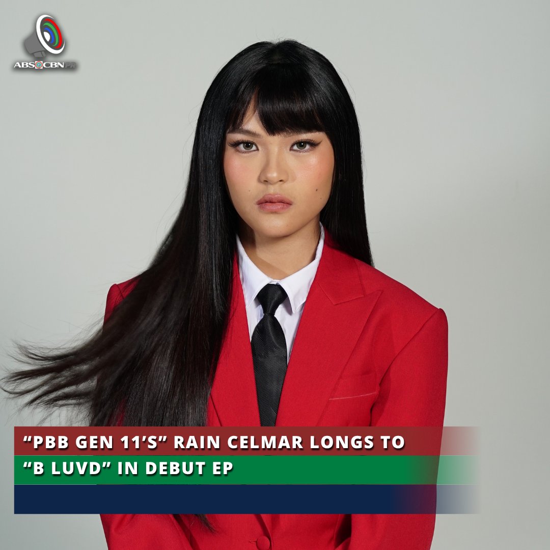 “Pinoy Big Brother: Gen 11” finalist Rain Celmar has launched her debut extended play (EP) “b luvd” that explores themes of love and life from a young adult’s perspective.

Read: corporate.abs-cbn.com/newsroom/news-…