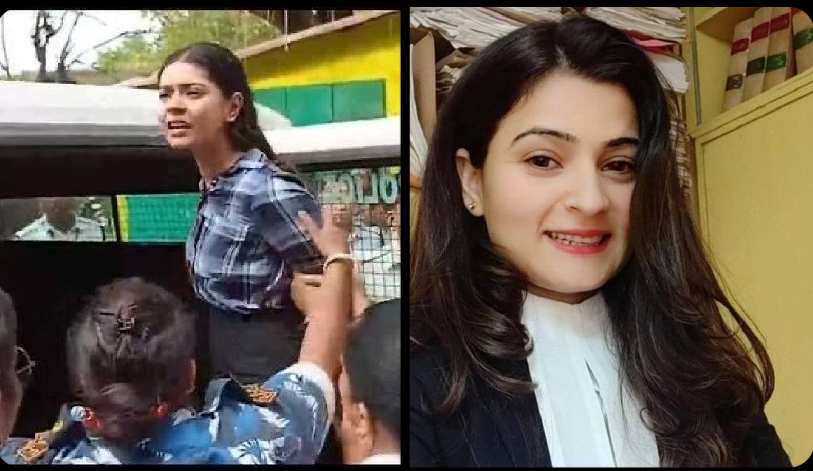 शर्मिष्ठा को बंगाल की पुलिस |

पंद्रह सौ किलो मीटर चल कर गिरफ्तार कर सकती है |

तो। दिल्ली और लखनऊ पुलिस बगल से बगल में क्यों नहीं |

क्योंकि कहीं न कहीं हमारे हिंदुओं में एकता की ही कमी है |

हिंदू जागो एकता दिखाओ और बेहरी सरकार तक आवाज पहुंचाओ |

#ArrestAarfaKhanam