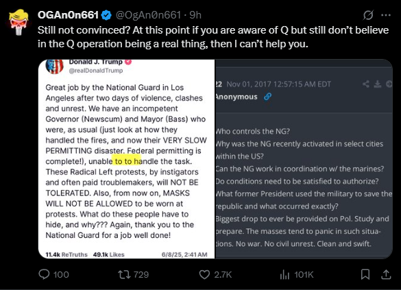 The extra "to" leads to "to to" which translates to 22 which means look up QDrop 22, which means The Storm is upon us. It can't be any more obvious than that can it?! Seriously, wake up sheeple!