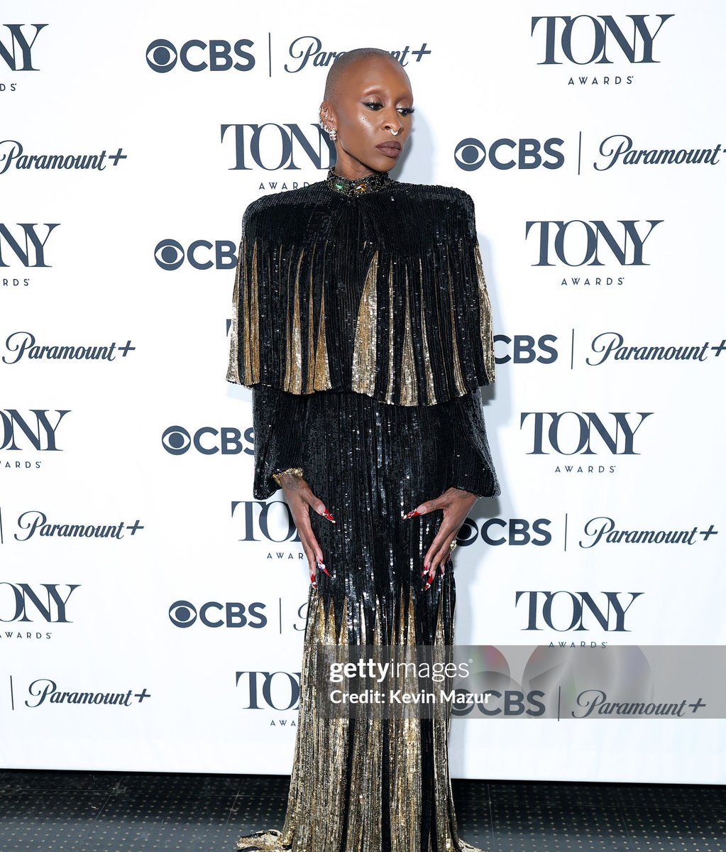 Cynthia Erivo’s SEVENTH look for the #TonyAwards2025