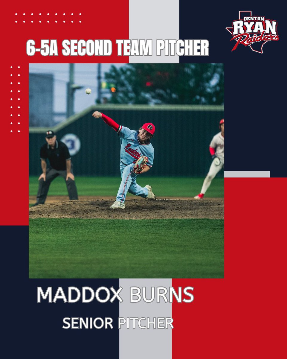 Congratulations to our following 6-5A all district players! 🧵