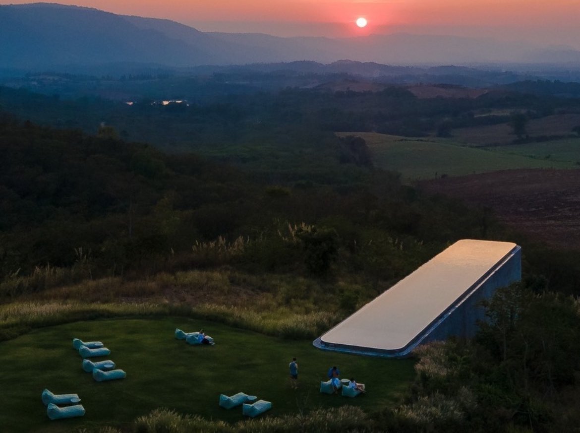 The infinity pool at Sala Khaoyai in Thailand is absolutely next level