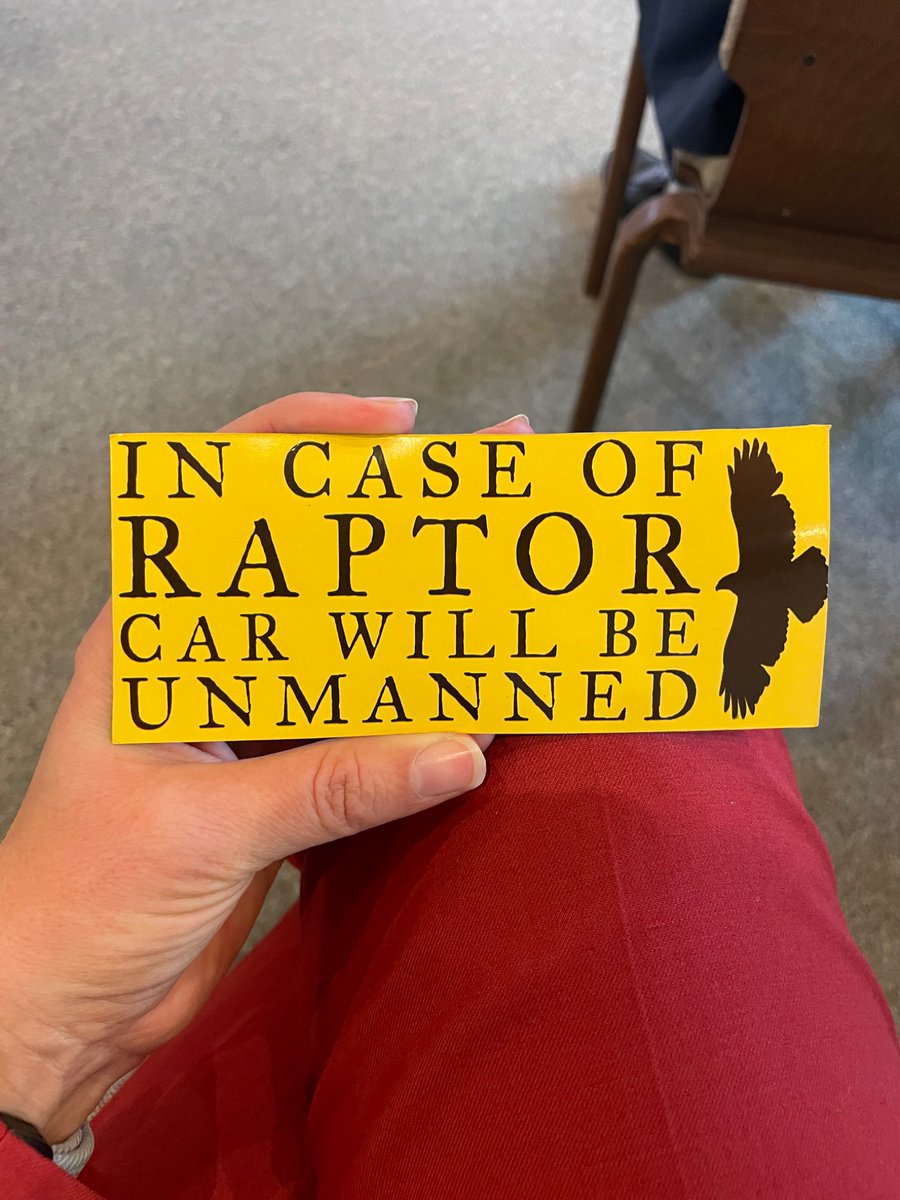 Dear <a href="/mark__robbie/">Mark Robertson</a> had a gift for me in church today.

The crossover between former 90s evangelical culture kids and birders is niche, but it’s a good niche.