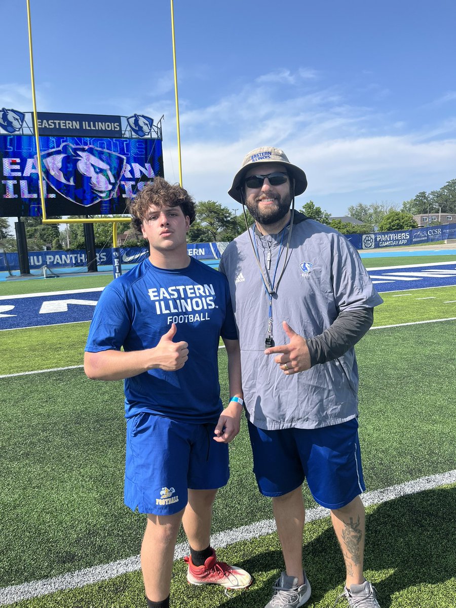 Alexander Lopez (@al3xander_dl) on Twitter photo Had a great first experience at <a href="/EIU_FB/">Eastern Illinois Football</a> ! Worked hard, met new people, and earned experience. I’m ready for more. Thank you <a href="/_CoachHoov/">Cole Hoover</a> !
<a href="/ACC_Chargers_FB/">Aurora Central Catholic Football</a> <a href="/CoachRago/">Christian Rago</a> <a href="/ADFitzgeraldACC/">Scott</a> <a href="/ACC_Athletics/">ACC Athletics</a> Had a great first experience at <a href="/EIU_FB/">Eastern Illinois Football</a> ! Worked hard, met new people, and earned experience. I’m ready for more. Thank you <a href="/_CoachHoov/">Cole Hoover</a> !
<a href="/ACC_Chargers_FB/">Aurora Central Catholic Football</a> <a href="/CoachRago/">Christian Rago</a> <a href="/ADFitzgeraldACC/">Scott</a> <a href="/ACC_Athletics/">ACC Athletics</a>