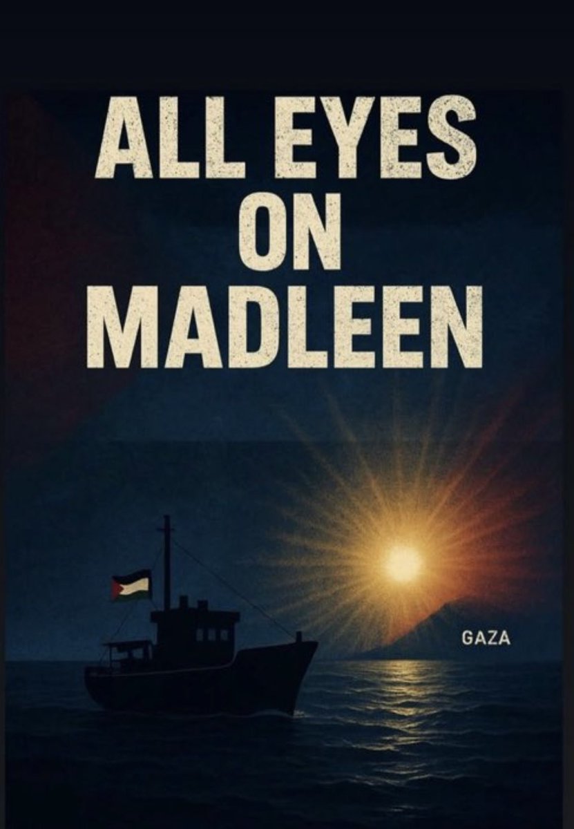 All eyes on #MadleenToGaza