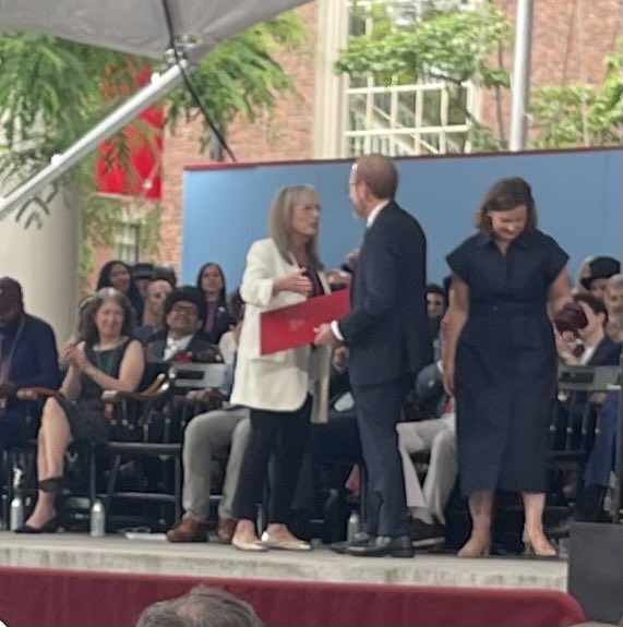 Trisha Brown (@coachtb_sc) on Twitter photo An incredibly inspiring day! KDS receiving Harvard Medal from President Garber. <a href="/StonehillWBB/">Stonehill Women’s Basketball</a> <a href="/HarvardWBB/">Harvard Women's Basketball</a> An incredibly inspiring day! KDS receiving Harvard Medal from President Garber. <a href="/StonehillWBB/">Stonehill Women’s Basketball</a> <a href="/HarvardWBB/">Harvard Women's Basketball</a>