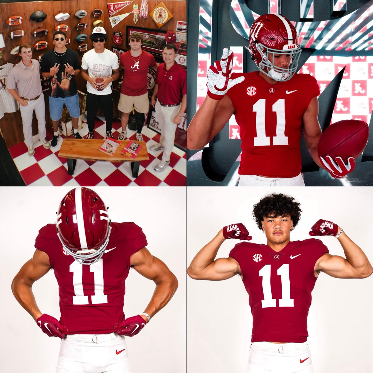 2026 4 ⭐️ TE Kaiden Prothro (<a href="/ProthroKaiden/">Kaiden Prothro</a>) took his official visit to Tuscaloosa this weekend.

The Georgia native took an official visit to Georgia last weekend and has official visits lined up to Auburn, Florida, and Texas.

📷: kaidenprothro07 (Instagram)