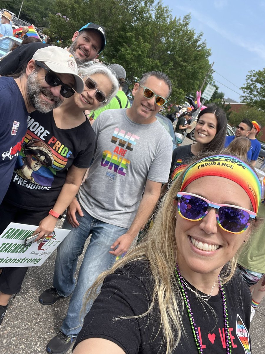 Melinda Person ๐โ๐ (@melindajperson) on Twitter photo This morning I marched in the Albany Pride Paradeโand Iโm proud to see <a href="/nysut/">NYSUT</a> members showing up for Pride all across the state, from Brentwood and beyond.
We stand united for love, dignity, and inclusive public schools for every student and educator. ๐ณ๏ธโ๐ This morning I marched in the Albany Pride Paradeโand Iโm proud to see <a href="/nysut/">NYSUT</a> members showing up for Pride all across the state, from Brentwood and beyond.
We stand united for love, dignity, and inclusive public schools for every student and educator. ๐ณ๏ธโ๐